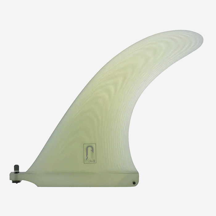 Quilla de longboard single 8.75" - Fibra clear