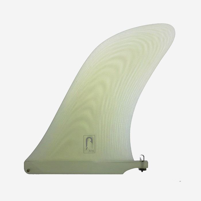 Quilla de longboard single 9.25" - Fibra clear